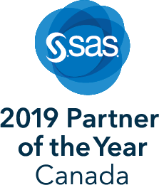 SAS 2019 Partner of the Year Canada badge