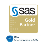 SAS Gold Partner and Risk Specialist Badget